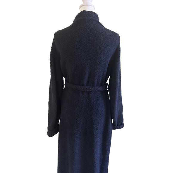 UGG Lenny Bathrobe SZXL Womens Belted Black Australia MSRP $148.00 Loungewear - Picture 2 of 11
